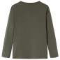 Kinder-Langarmshirt Khaki 140 Kinder-Langarmshirt Khaki 140
