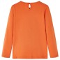 Kinder-Langarmshirt Dunkelorange 116 Kinder-Langarmshirt Dunkelorange 116