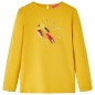 Kinder-Langarmshirt Dunkles Ocker 128 Kinder-Langarmshirt Dunkles Ocker 128