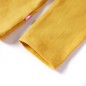 Kinder-Langarmshirt Dunkles Ocker 128 Kinder-Langarmshirt Dunkles Ocker 128