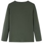Kinder-Langarmshirt Khaki 92 Kinder-Langarmshirt Khaki 92