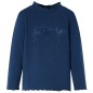 Kinder-Langarmshirt Marineblau 116 Kinder-Langarmshirt Marineblau 116