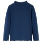 Kinder-Langarmshirt Marineblau 116 Kinder-Langarmshirt Marineblau 116