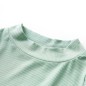 Kinder-Langarmshirt Halbrollkragen Dunkles Minzgrün 92 Kinder-Langarmshirt Halbrollkragen Dunkles Minzgrün 92