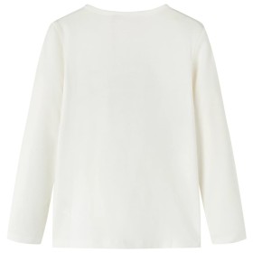 Kinder-Langarmshirt Ecru 140