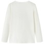 Kinder-Langarmshirt Ecru 140 Kinder-Langarmshirt Ecru 140