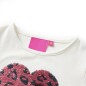 Kinder-Langarmshirt Ecru 140 Kinder-Langarmshirt Ecru 140