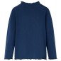 Kinder-Langarmshirt Marineblau 140 Kinder-Langarmshirt Marineblau 140