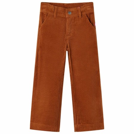 Kinderhose Cord Cognac 140