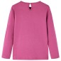 Kinder-Langarmshirt Himbeerrot 116 Kinder-Langarmshirt Himbeerrot 116