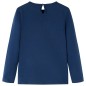 Kinder-Langarmshirt Marineblau 104 Kinder-Langarmshirt Marineblau 104