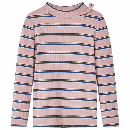 Kinder-Langarmshirt Hellrosa 116