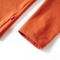 Kinder-Langarmshirt Dunkelorange 116 Kinder-Langarmshirt Dunkelorange 116