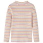 Kinder-Langarmshirt Halbrollkragen Ecru 128 Kinder-Langarmshirt Halbrollkragen Ecru 128