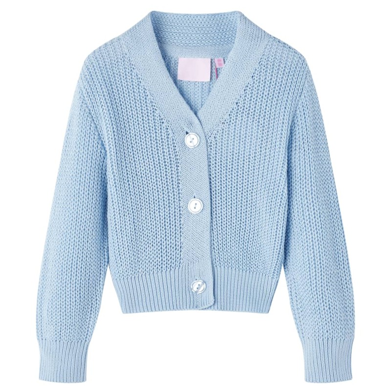 Kinder-Strickjacke Blau 116 Kinder-Strickjacke Blau 116