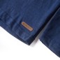 Kinder-Langarmshirt Marineblau Melange 116 Kinder-Langarmshirt Marineblau Melange 116