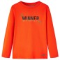Kinder-Langarmshirt Hellorange 140 Kinder-Langarmshirt Hellorange 140