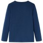 Kinder-Langarmshirt Marineblau 128 Kinder-Langarmshirt Marineblau 128