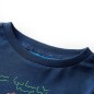 Kinder-Langarmshirt Marineblau 128 Kinder-Langarmshirt Marineblau 128