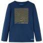 Kinder-Langarmshirt Marineblau 116 Kinder-Langarmshirt Marineblau 116