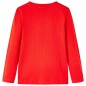 Kinder-Langarmshirt Rot 116 Kinder-Langarmshirt Rot 116