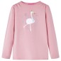 Kinder-Langarmshirt Hellrosa 92 Kinder-Langarmshirt Hellrosa 92