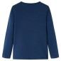 Kinder-Langarmshirt Marineblau 92 Kinder-Langarmshirt Marineblau 92