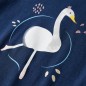 Kinder-Langarmshirt Marineblau 92 Kinder-Langarmshirt Marineblau 92