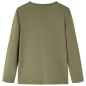 Kinder-Langarmshirt Khaki 116 Kinder-Langarmshirt Khaki 116