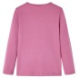 Kinder-Langarmshirt Himbeerrosa 104 Kinder-Langarmshirt Himbeerrosa 104