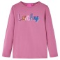 Kinder-Langarmshirt Himbeerrosa 128 Kinder-Langarmshirt Himbeerrosa 128