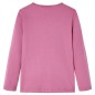 Kinder-Langarmshirt Himbeerrosa 128 Kinder-Langarmshirt Himbeerrosa 128