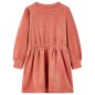 Kinderkleid mit Langen Ärmeln Mittelrosa 92 Kinderkleid mit Langen Ärmeln Mittelrosa 92