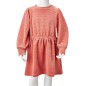 Kinderkleid mit Langen Ärmeln Mittelrosa 92 Kinderkleid mit Langen Ärmeln Mittelrosa 92