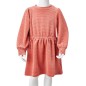 Kinderkleid mit Langen Ärmeln Mittelrosa 116 Kinderkleid mit Langen Ärmeln Mittelrosa 116