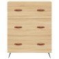 Highboard Sonoma-Eiche 69,5x34x180 cm Holzwerkstoff Highboard Sonoma-Eiche 69,5x34x180 cm Holzwerkstoff