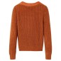 Kinderpullover Gestrickt Cognac 92 Kinderpullover Gestrickt Cognac 92
