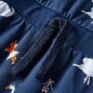 Kinderkleid mit Langen Ärmeln Marineblau 128 Kinderkleid mit Langen Ärmeln Marineblau 128
