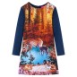 Kinderkleid mit Langen Ärmeln Marineblau 92 Kinderkleid mit Langen Ärmeln Marineblau 92