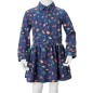 Kinderkleid mit Langen Ärmeln Marineblau 116 Kinderkleid mit Langen Ärmeln Marineblau 116
