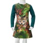 Kinderkleid mit Langen Ärmeln Dunkelgrün 128 Kinderkleid mit Langen Ärmeln Dunkelgrün 128