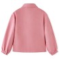 Kinderbluse mit Laternenärmeln Altrosa 128 Kinderbluse mit Laternenärmeln Altrosa 128