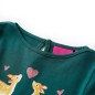 Kinder-Langarmshirt Dunkelgrün 92 Kinder-Langarmshirt Dunkelgrün 92