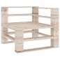 6-tlg. Garten-Lounge-Set aus Paletten Kiefernholz 6-tlg. Garten-Lounge-Set aus Paletten Kiefernholz