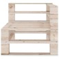 6-tlg. Garten-Lounge-Set aus Paletten Kiefernholz 6-tlg. Garten-Lounge-Set aus Paletten Kiefernholz