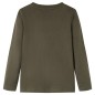 Kinder-Langarmshirt Khaki 116 Kinder-Langarmshirt Khaki 116