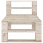 6-tlg. Garten-Lounge-Set aus Paletten Kiefernholz 6-tlg. Garten-Lounge-Set aus Paletten Kiefernholz