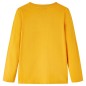 Kinder-Langarmshirt Ocker 128 Kinder-Langarmshirt Ocker 128