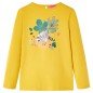 Kinder-Langarmshirt Ocker 140 Kinder-Langarmshirt Ocker 140