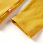 Kinder-Langarmshirt Ocker 140 Kinder-Langarmshirt Ocker 140
